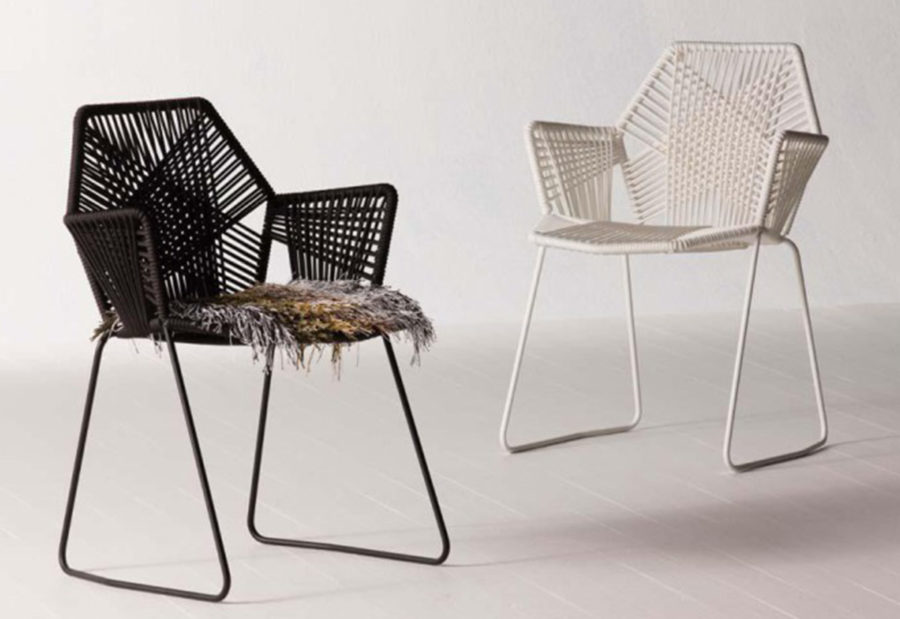 Claude Cartier décoration et architecte d'intérieur à Lyon. Chaise Tropicalia Moroso