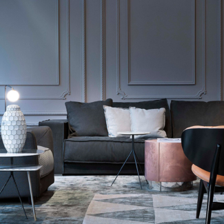 Collection Claude Cartier décoration architecte d'intérieur à Lyon.