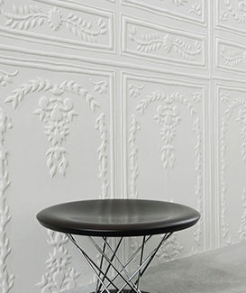 Papier peint Chance ELITIS. Claude Cartier décoration architecte d'intérieur à Lyon.