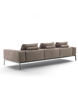 Canapé Lifestyle FLEXFORM. Claude Cartier décoration architecte d'intérieur à Lyon.