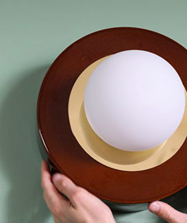 Luminaire HAOS suspension. Claude Cartier décoration architecte d'intérieur à Lyon.