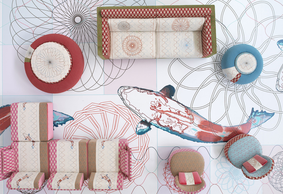 Collection Claude Cartier décoration architecte d'intérieur à Lyon.