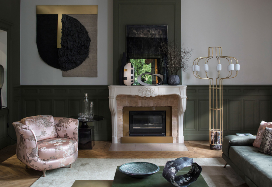 Collection Claude Cartier décoration architecte d'intérieur à Lyon.