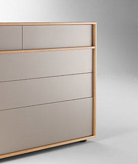 Meuble de rangement Duo, TREKU. Claude Cartier décoration architecte d'intérieur à Lyon.