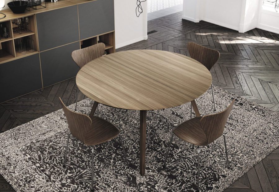 Collection de tables d repas AISE de la marque TREKU à découvrir chez Claude Cartier Décoration Lyon