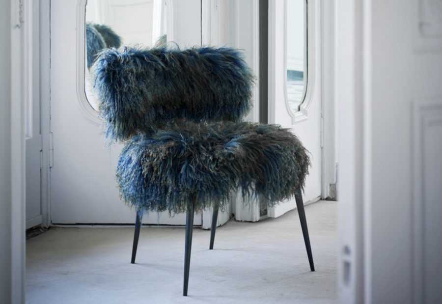 Claude Cartier décoration et architecte d'intérieur à Lyon. Fauteuil Nepal BAXTER