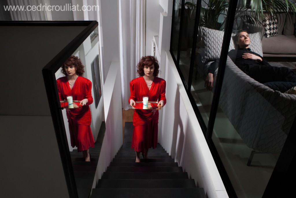 Shooting par Cédric Rouillat. Actualité Claude Cartier décoration architecte d'intérieur à Lyon.