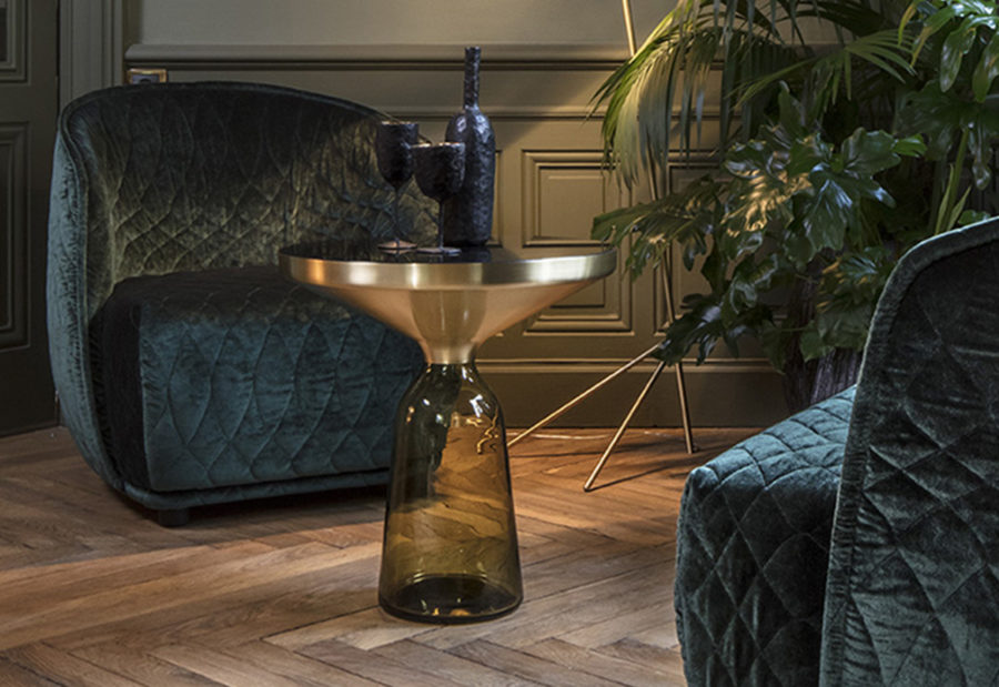 Collection Claude Cartier décoration architecte d'intérieur à Lyon. Table basse Bell Classicon