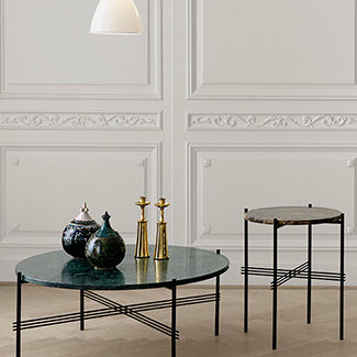 Collection Claude Cartier décoration architecte d'intérieur à Lyon. Table basse TS GUBI