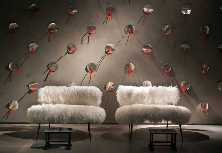 Claude Cartier décoration et architecte d'intérieur à Lyon. Canapé Nepal de la marque Baxter