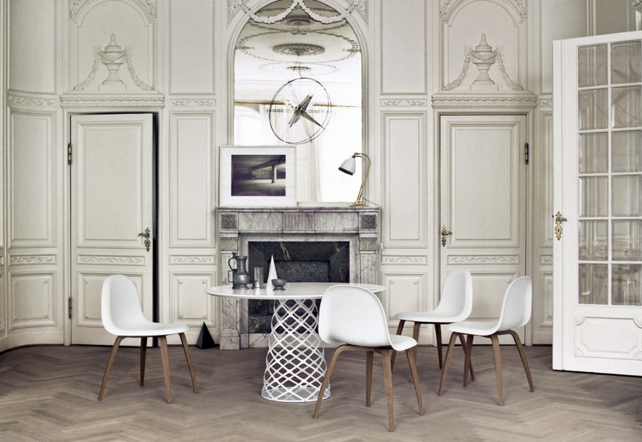 Claude Cartier Chaise GUBI CHAIR - Décoration et architecte d'intérieur Lyon