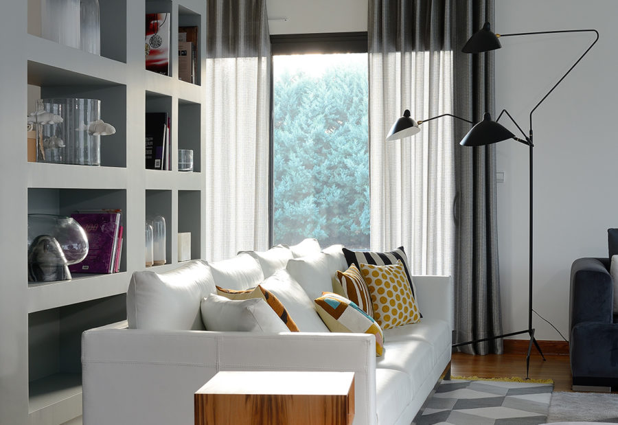 Claude Cartier décoration et architecte d'intérieur à Lyon. Luminaire de la marque éditions Serge Mouille