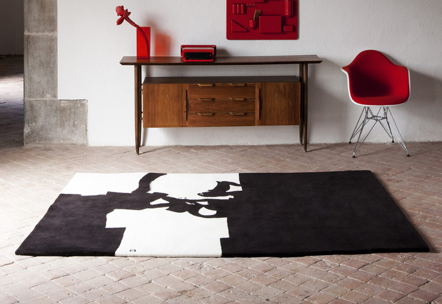 Claude Cartier tapis NANIMARQUINA chillida