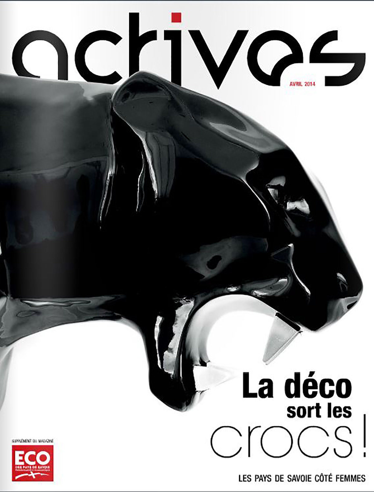 Parution presse ACTIVES 2014 Claude Cartier décoration architecte d'intérieur à Lyon.