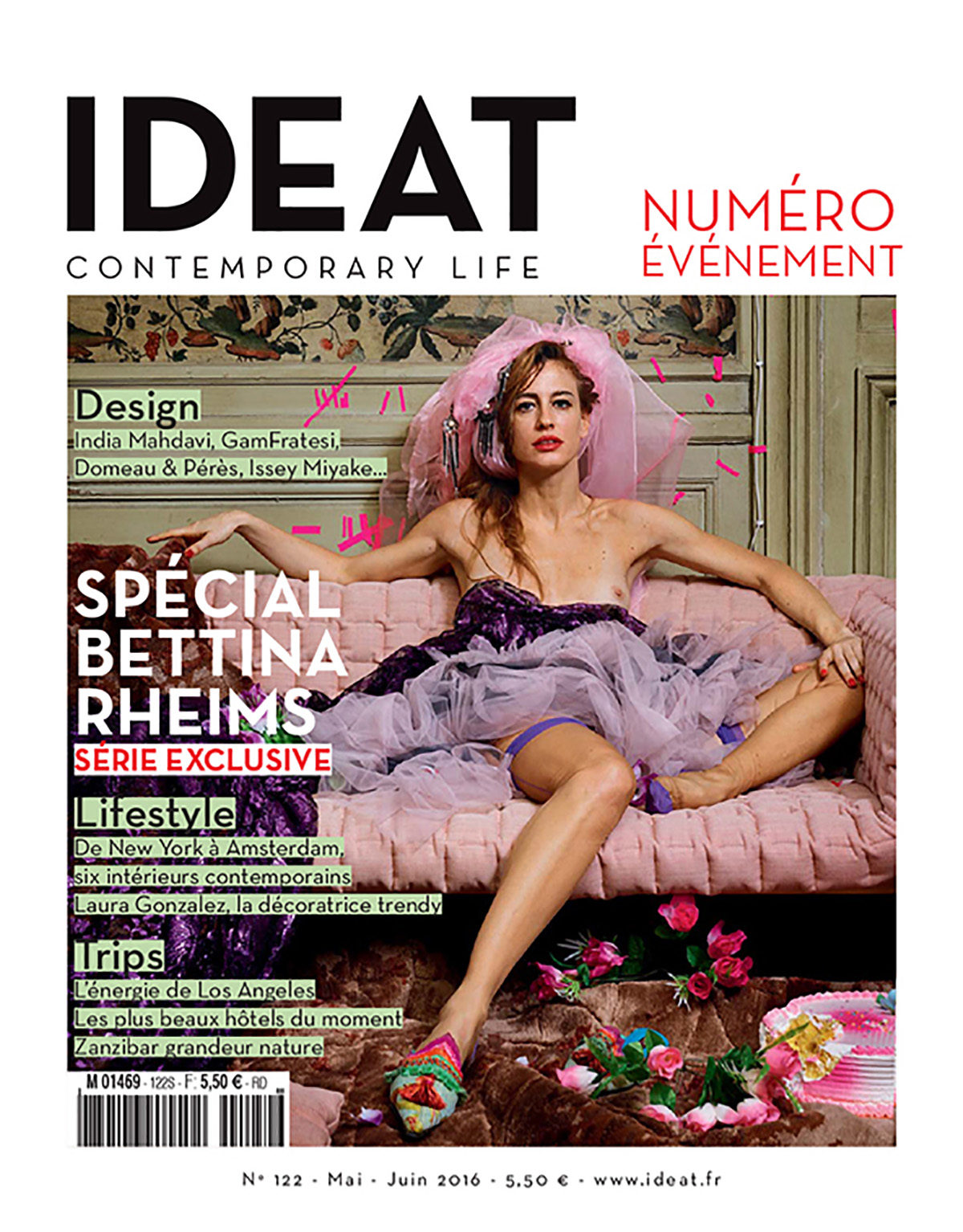 Parution presse IDEAT 2016 Claude Cartier décoration architecte d'intérieur à Lyon.