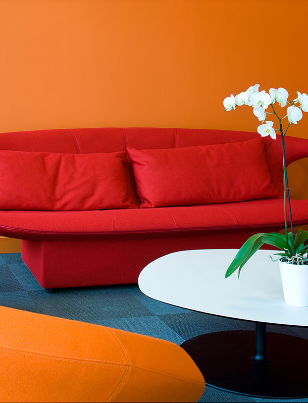 Réalisation bureau Claude Cartier décoration Architecte d'intérieur à Lyon.