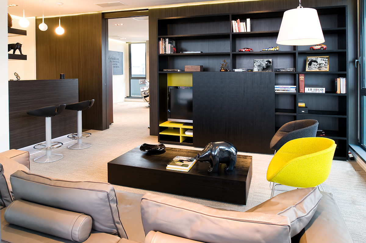 Réalisations Claude Cartier décoration architecte d'intérieur à Lyon.