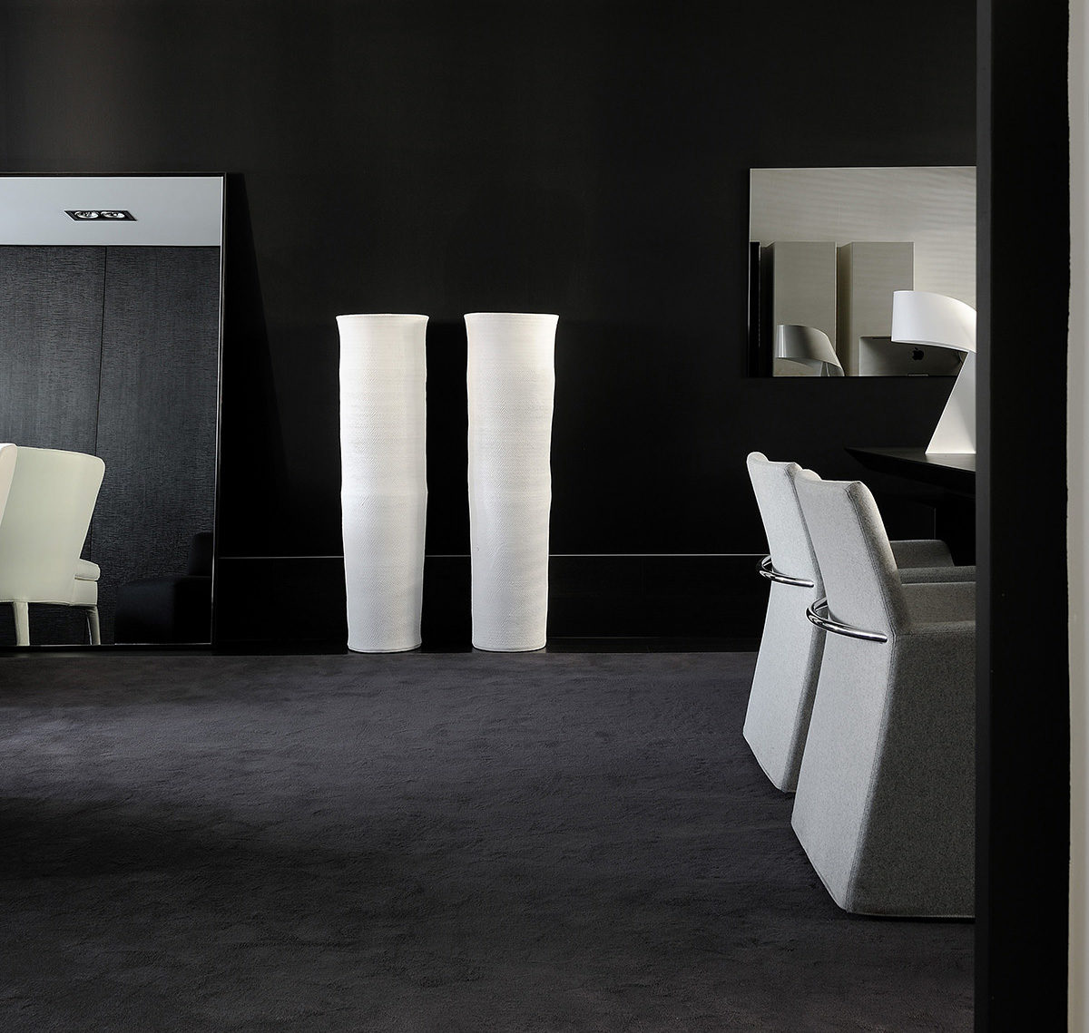 Réalisation bureau Claude Cartier décoration Architecte d'intérieur à Lyon.