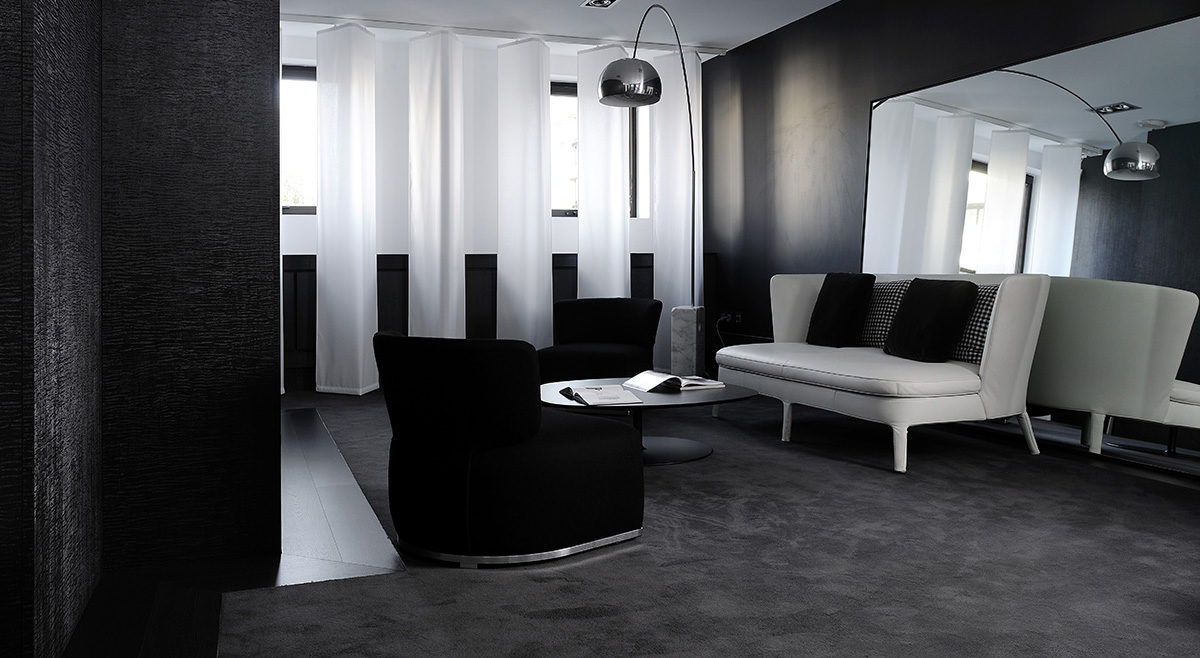 Réalisation bureau Claude Cartier décoration Architecte d'intérieur à Lyon.