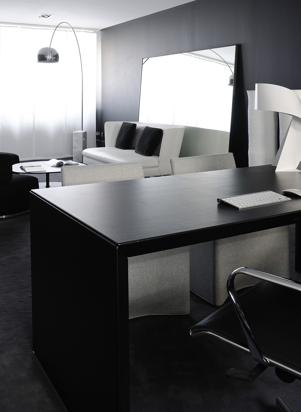 Réalisation bureau Claude Cartier décoration Architecte d'intérieur à Lyon.