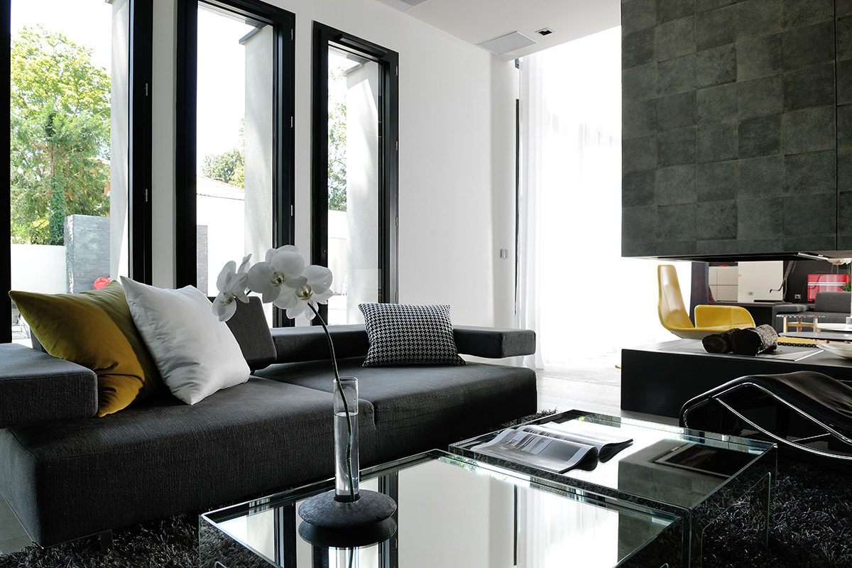 Réalisation résidentiel Claude Cartier décoration architecte d'intérieur à Lyon.