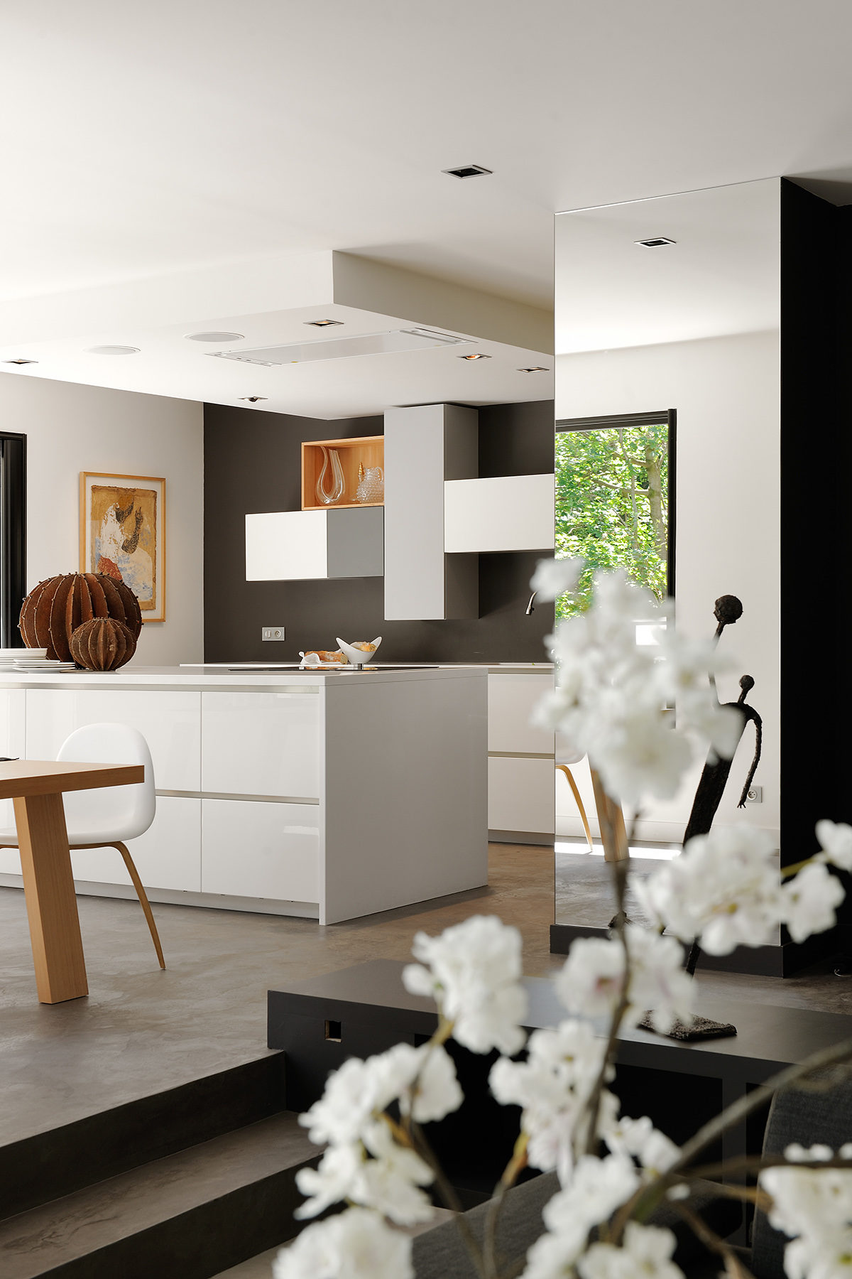 Réalisation résidentiel Claude Cartier décoration architecte d'intérieur à Lyon.