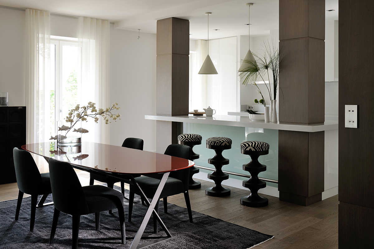 Réalisations Claude Cartier décoration architecte d'intérieur à Lyon.