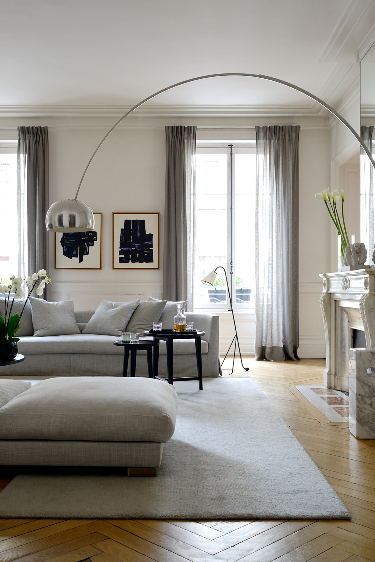 Réalisations Claude Cartier décoration architecte d'intérieur à Lyon.