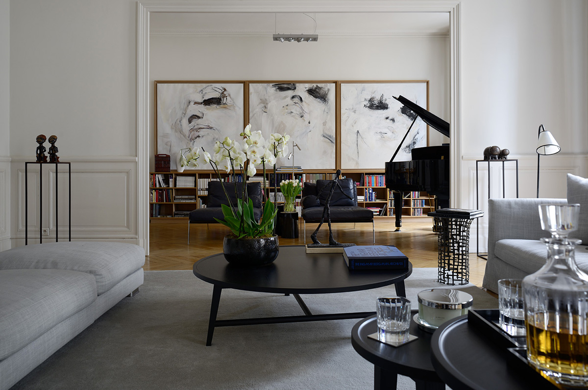 Réalisations Claude Cartier décoration architecte d'intérieur à Lyon.