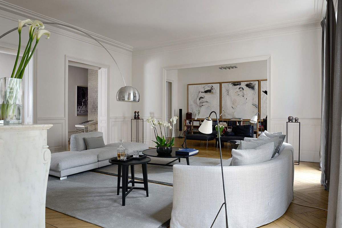 Réalisations Claude Cartier décoration architecte d'intérieur à Lyon.