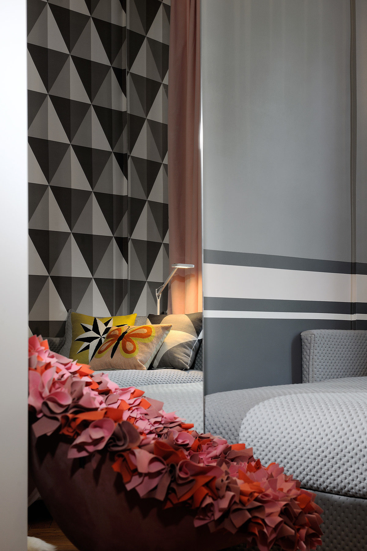 Réalisation résidentiel Claude Cartier décoration architecte d'intérieur à Lyon.