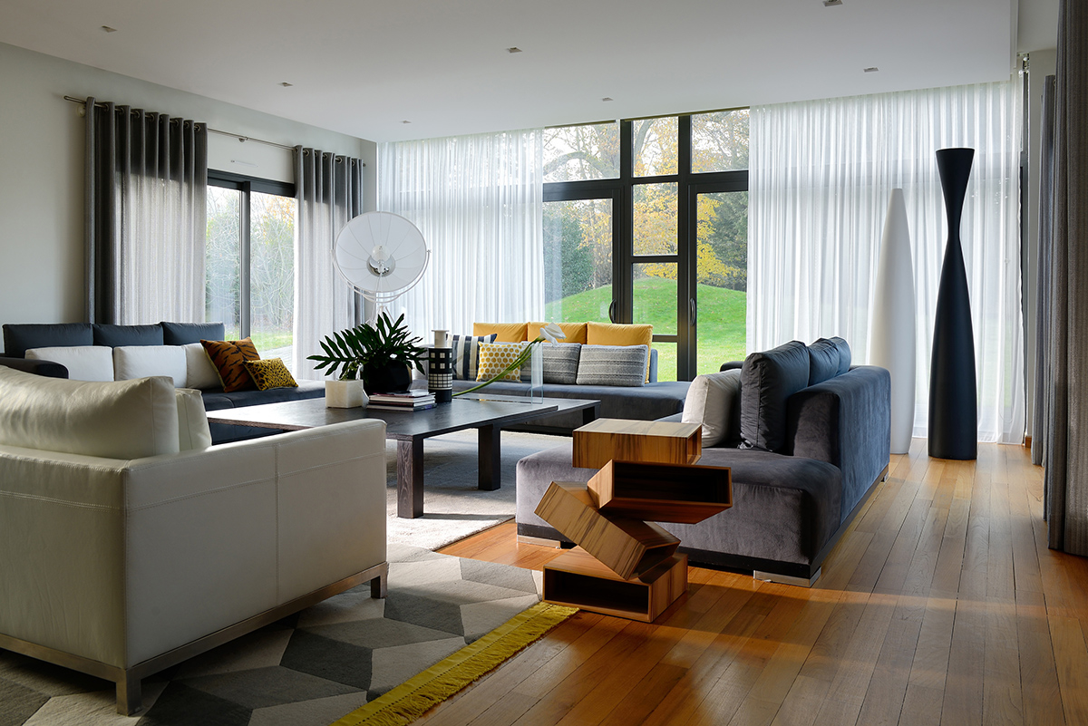 Réalisations Claude Cartier décoration architecte d'intérieur à Lyon.