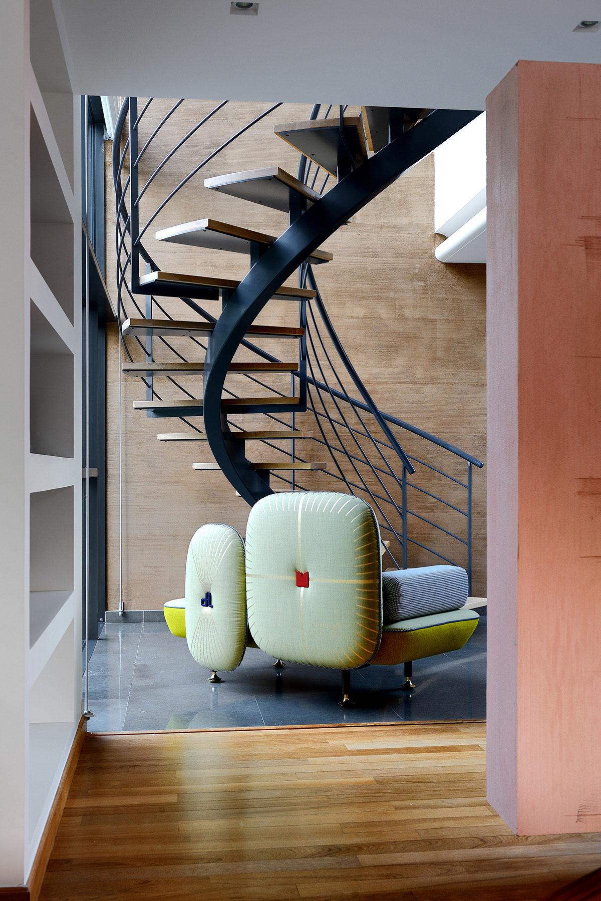 Réalisation résidentiel Claude Cartier décoration architecte d'intérieur à Lyon.