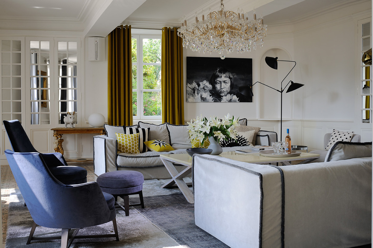 Réalisations Claude Cartier décoration architecte d'intérieur à Lyon.