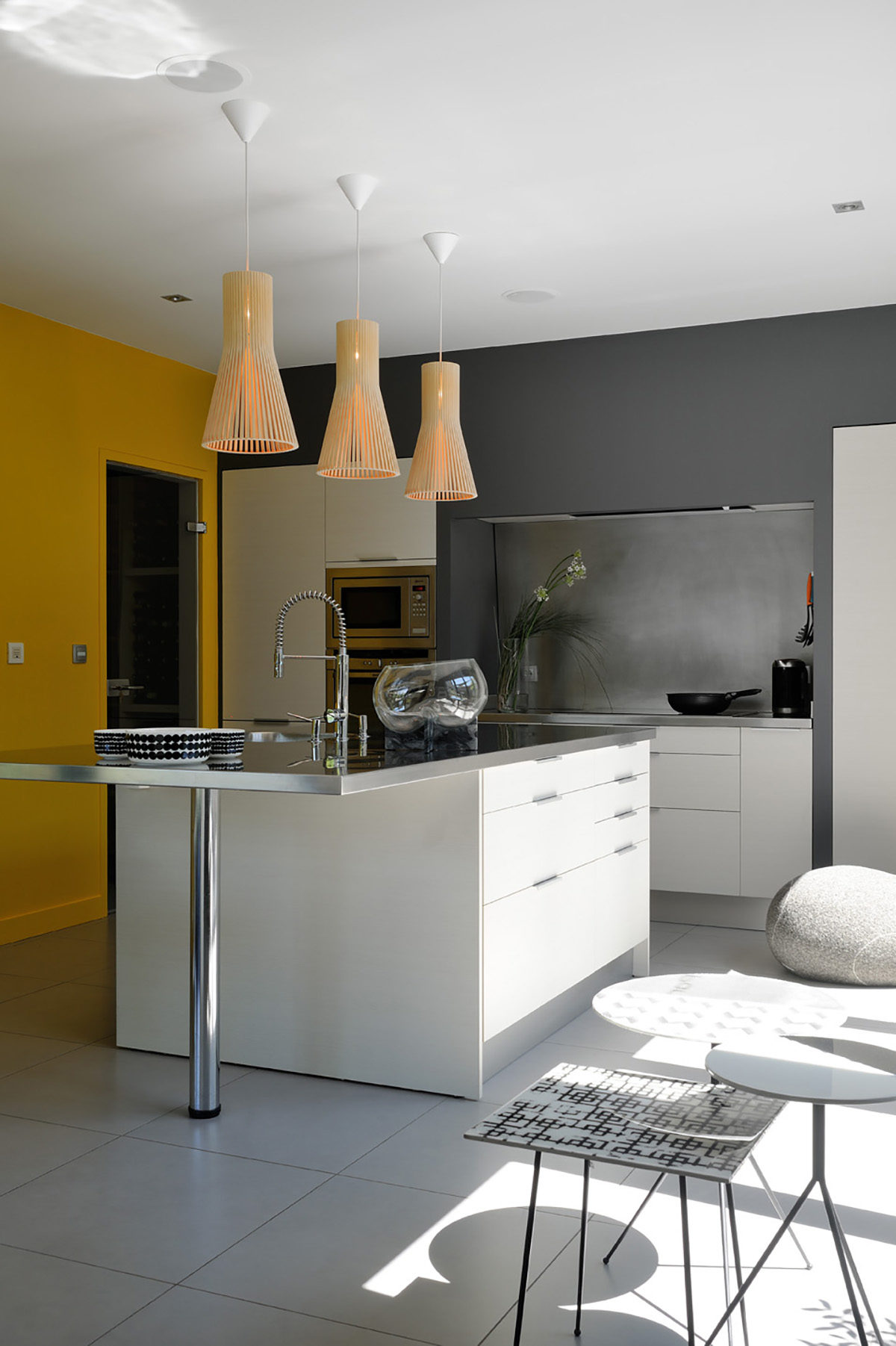 Réalisation résidentiel Claude Cartier décoration architecte d'intérieur à Lyon.