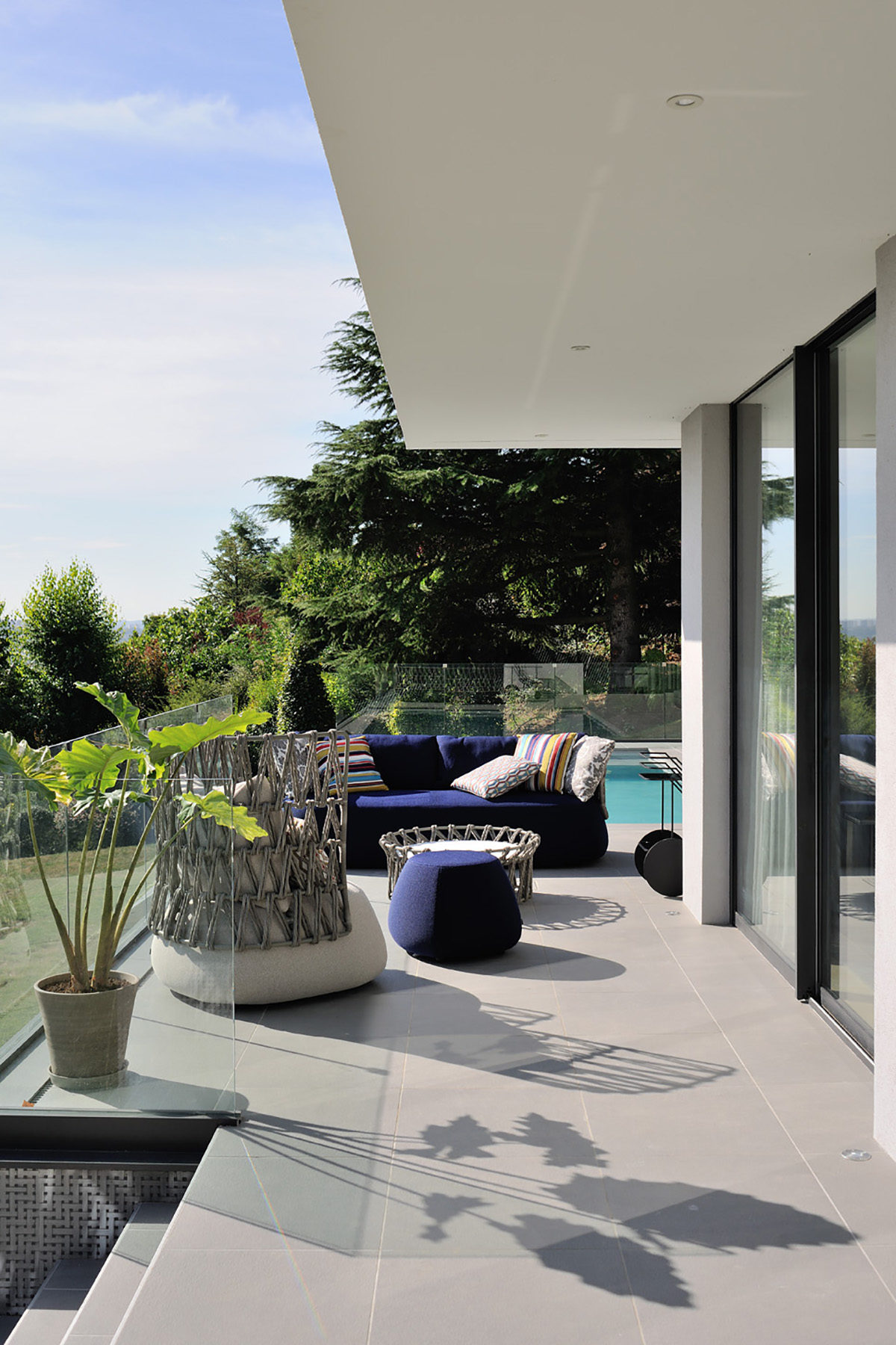 Réalisation résidentiel Claude Cartier décoration architecte d'intérieur à Lyon.