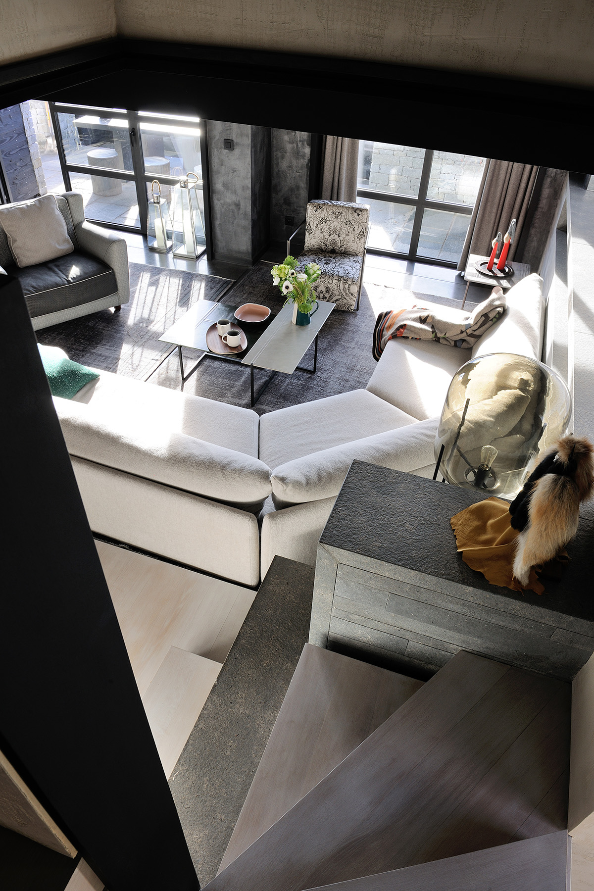 Réalisations Claude Cartier décoration architecte d'intérieur à Lyon.