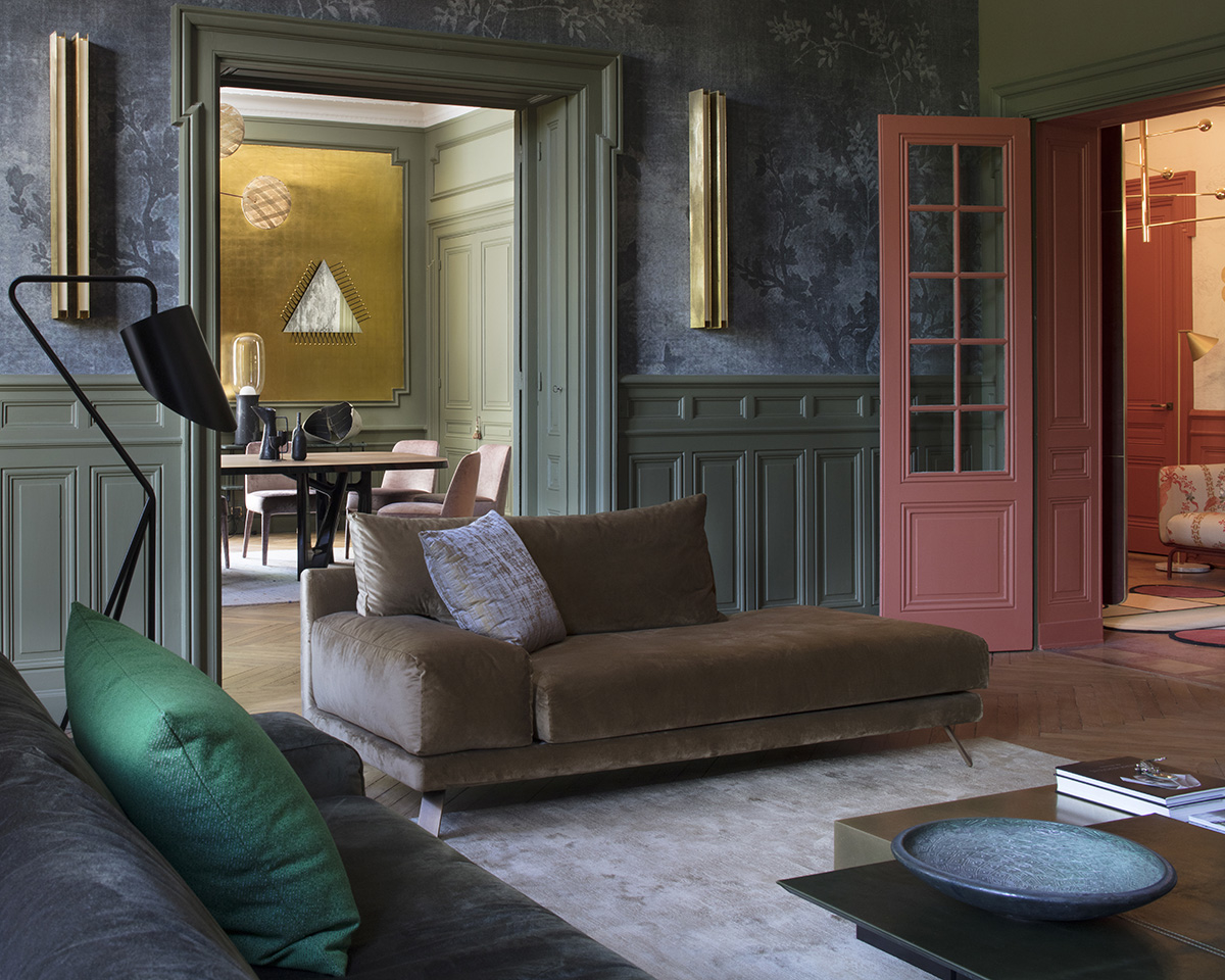 Réalisations Claude Cartier décoration architecte d'intérieur à Lyon.