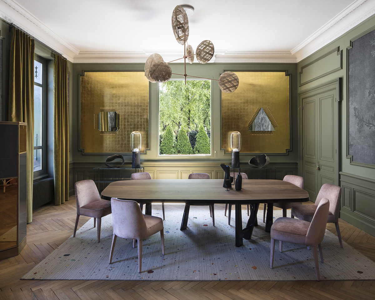 Réalisations Claude Cartier décoration architecte d'intérieur à Lyon.