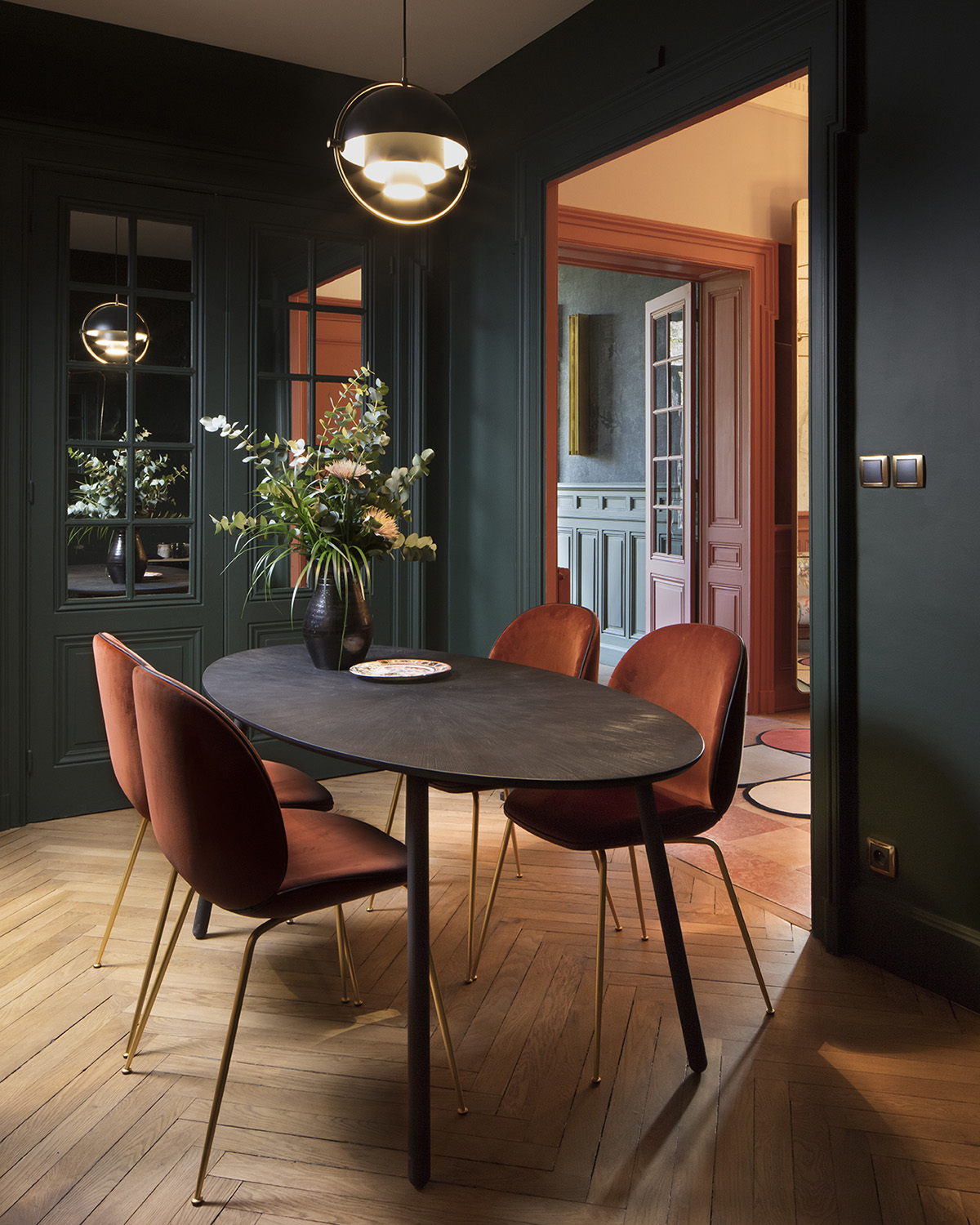 Réalisations Claude Cartier décoration architecte d'intérieur à Lyon.