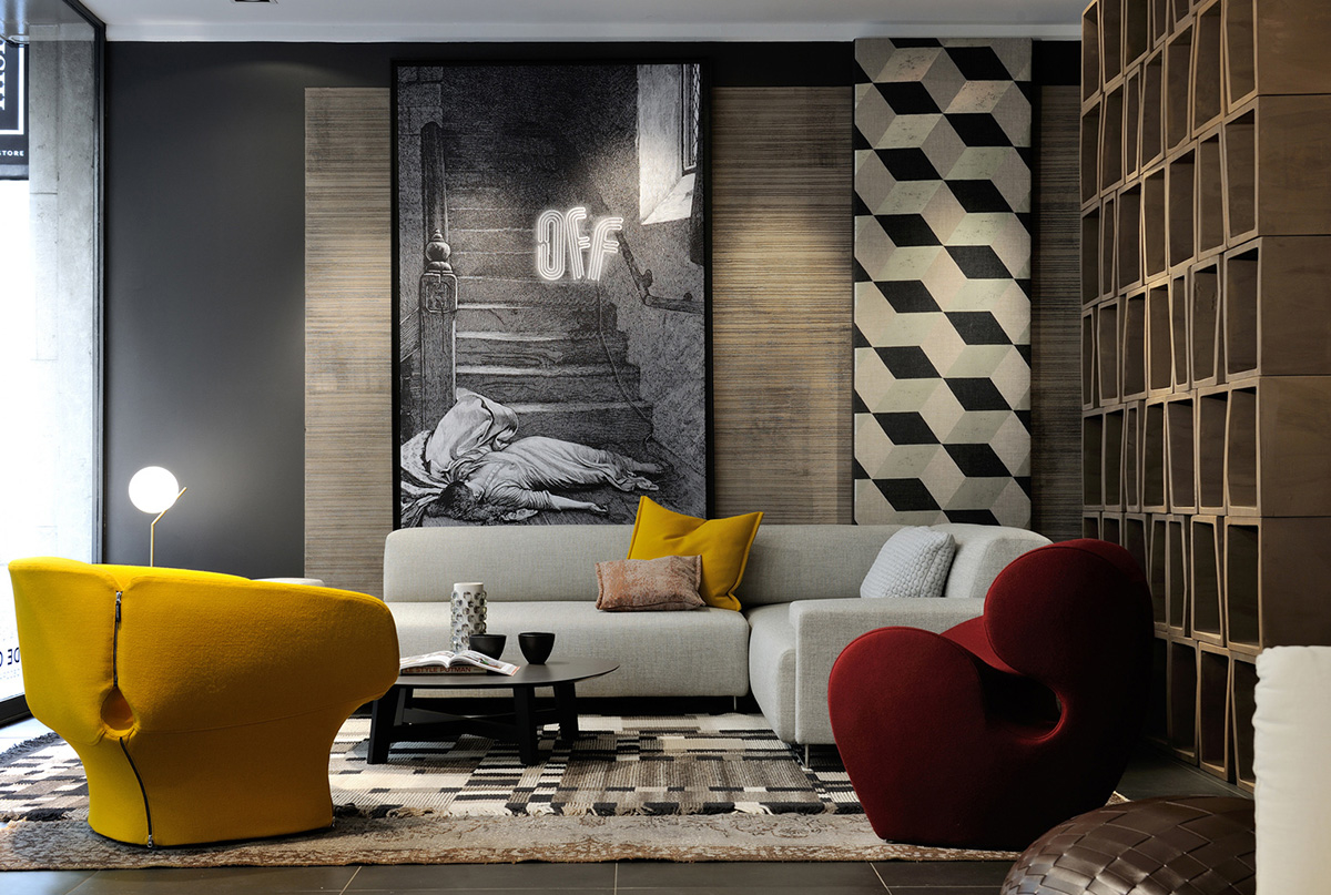 Réalisations Claude Cartier décoration architecte d'intérieur à Lyon.