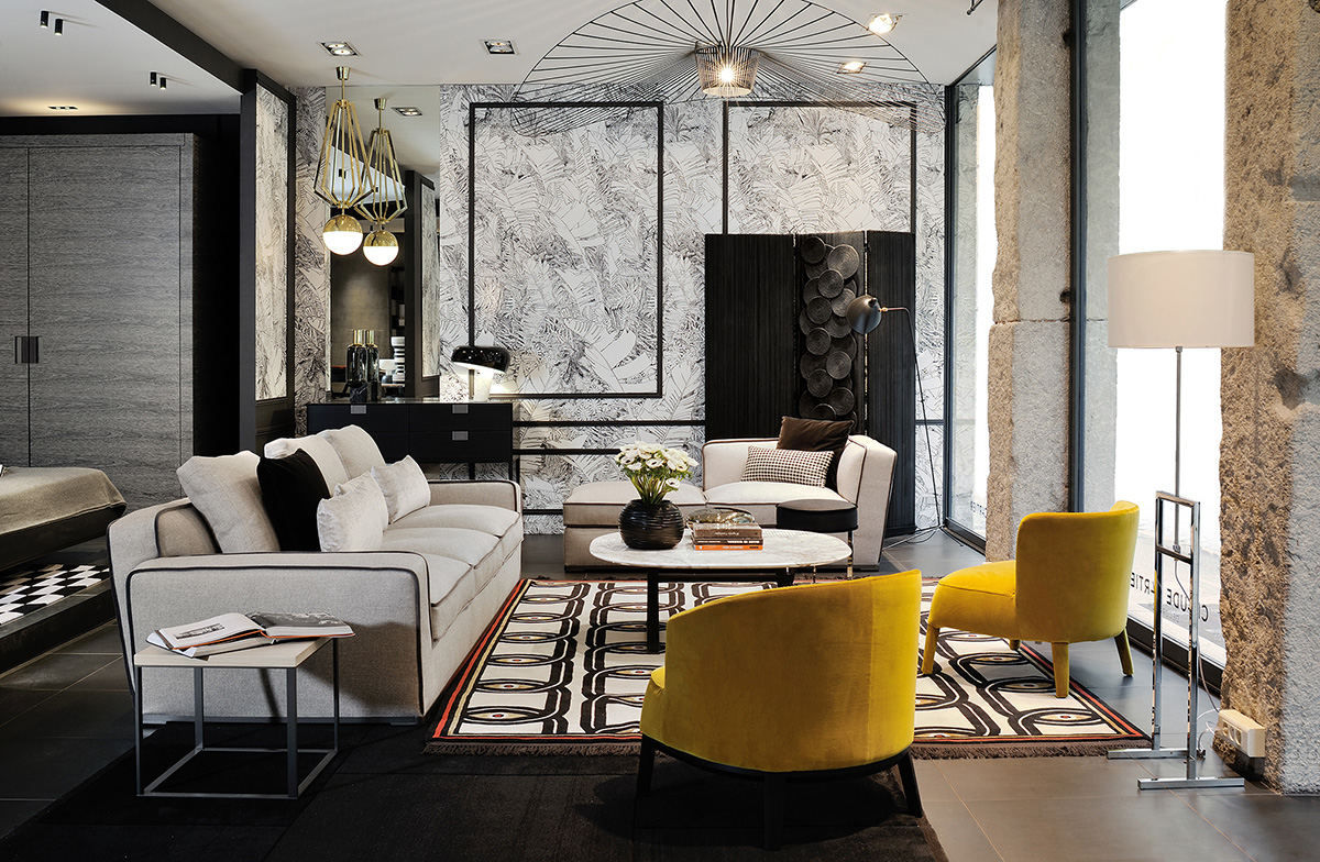 Réalisations Claude Cartier décoration architecte d'intérieur à Lyon.