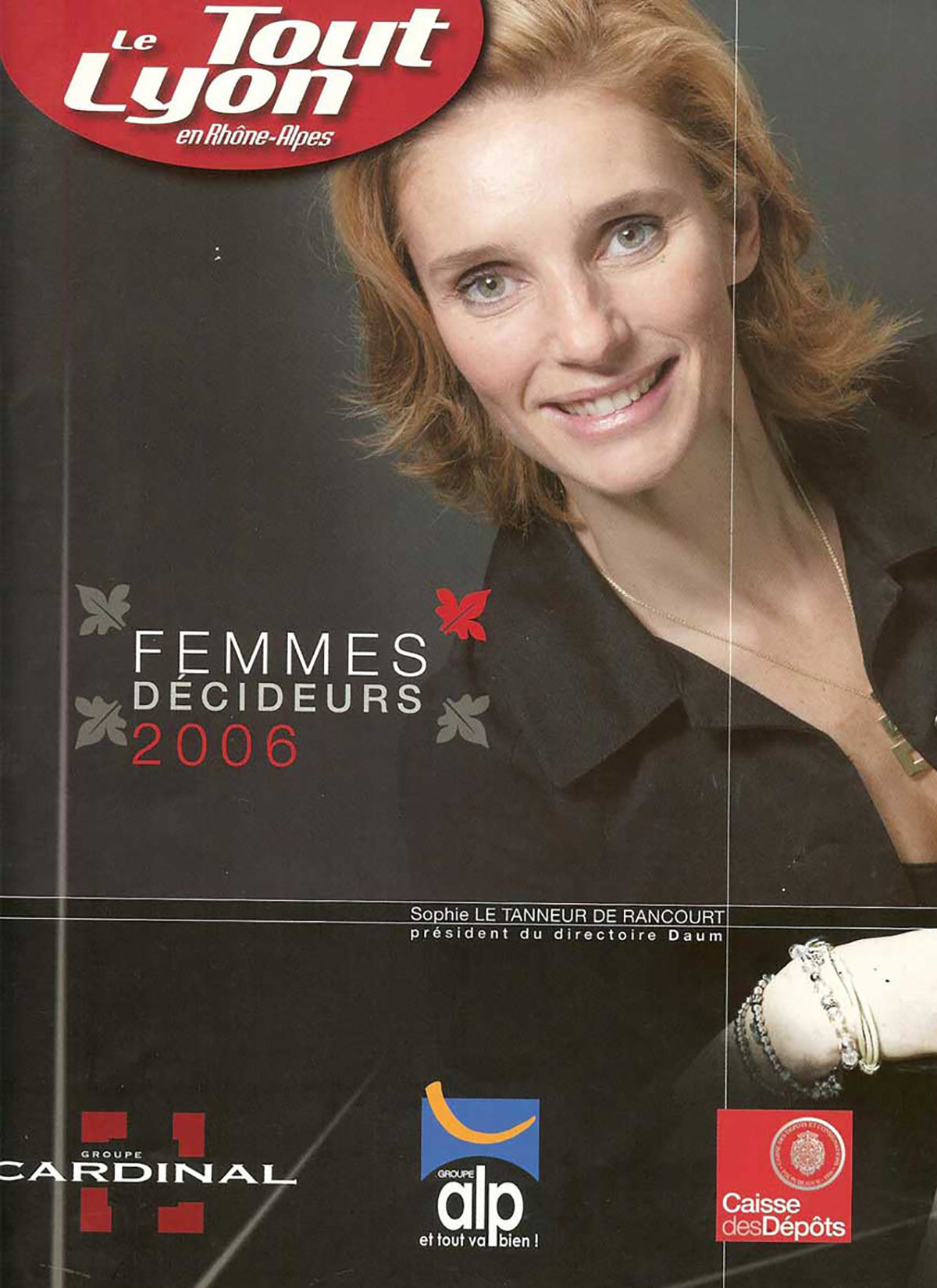 Parution presse LE TOUT LYON 2006 Claude Cartier décoration architecte d'intérieur à Lyon.