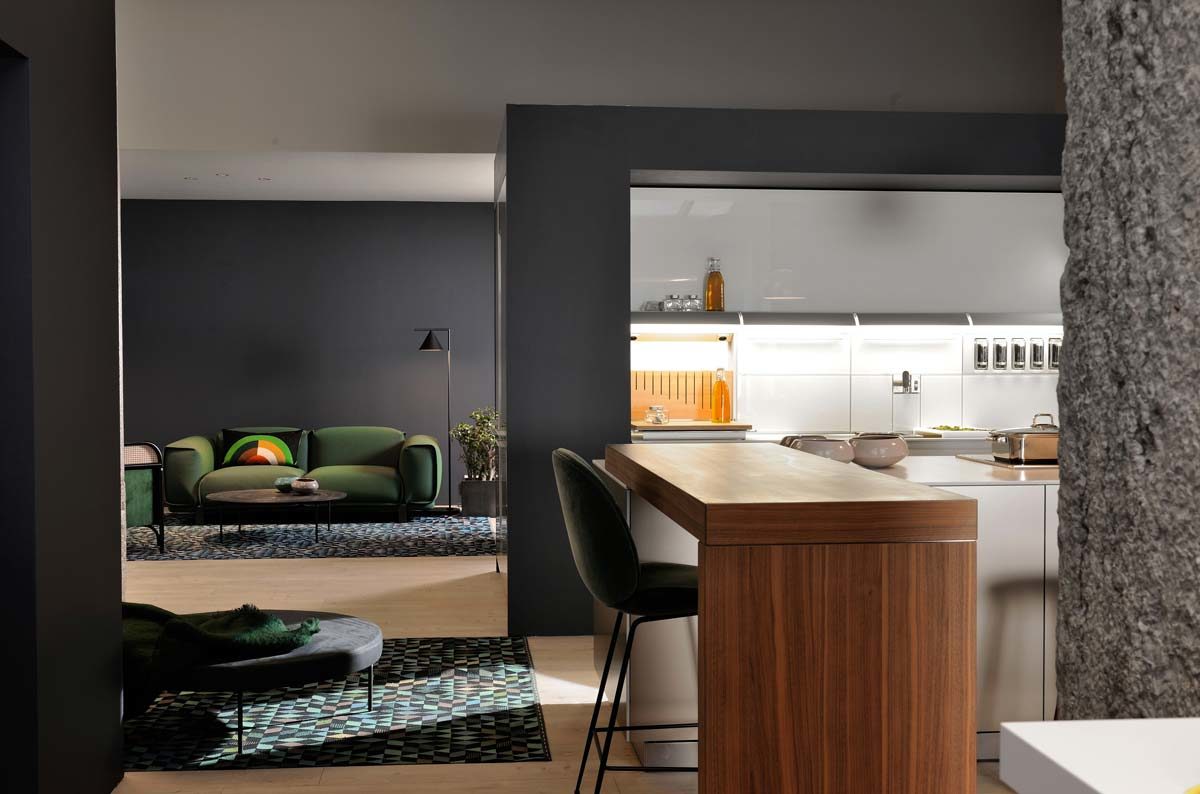 Réalisation Bulthaup Lyon. Claude cartier décoration et architecte d'intérieur à Lyon.