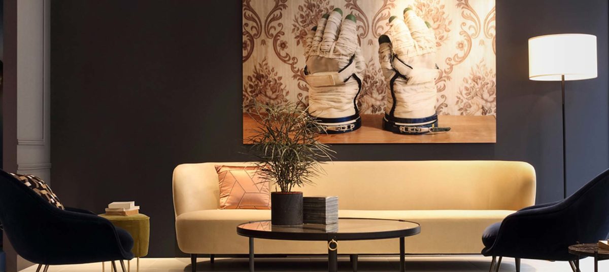 Réalisation Claude Cartier décoration Lyon Space Oddity