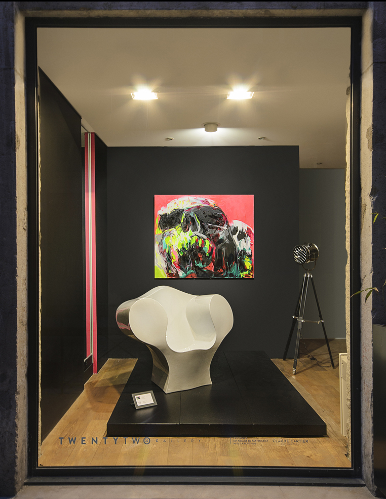 L'Écrin, Galerie Twenty Two. Actualité Claude Cartier décoration architecte d'intérieur à Lyon.